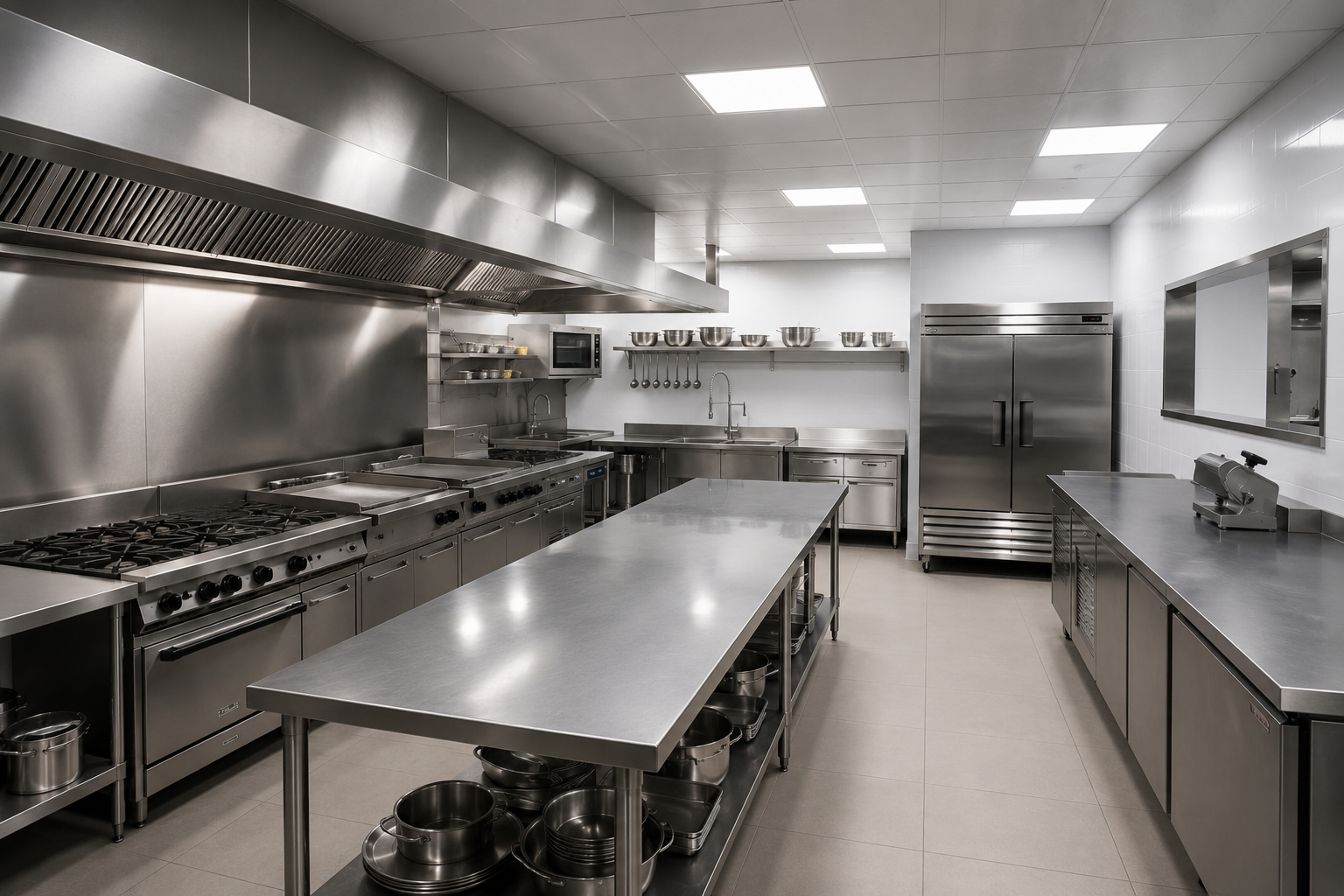Diseño de cocinas industriales